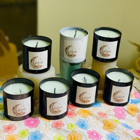 Handcrafted Black Steel Jar Scented Candles for Elegant Ambiance can be customised Handcrafted Black Steel Jar Scented Candles for Elegant Ambiance can be customised