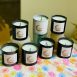 Handcrafted Black Steel Jar Scented Candles for Elegant Ambiance can be customised