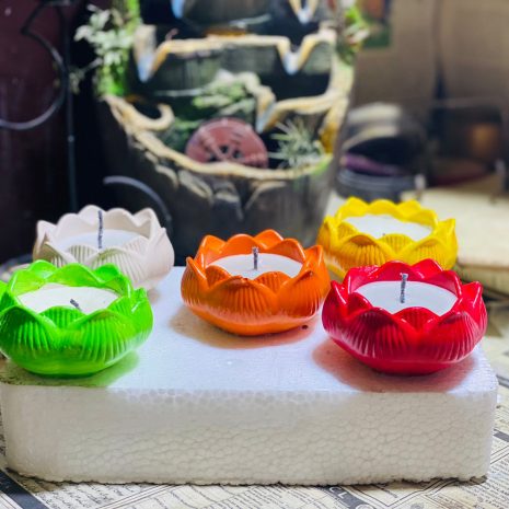 Handcrafted Lotus Scented Concrete Jar Candles for Elegant Ambiance - Alif Handcrafted Lotus Scented Concrete Jar Candles for Elegant Ambiance - Alif