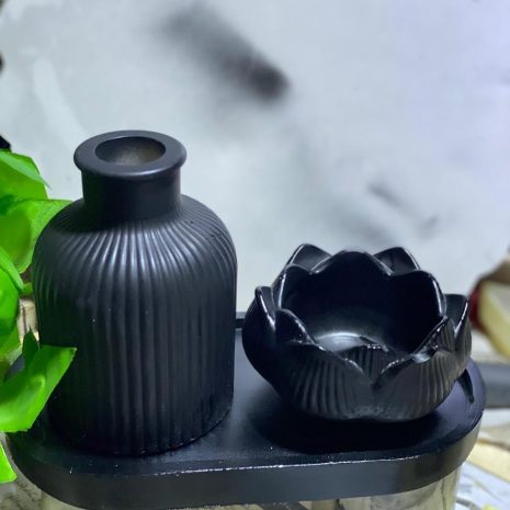 Concrete Lotus Scented Candle Vase Set – Concrete Lotus Scented Candle Vase Set –