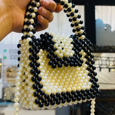 Pearl Beaded Bag for Timeless Sophistication Alif