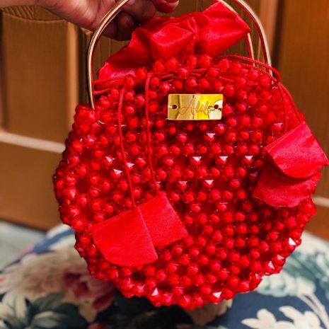 colorful Beaded Bag for Elegant Occasions Alif colorful Beaded Bag for Elegant Occasions Alif