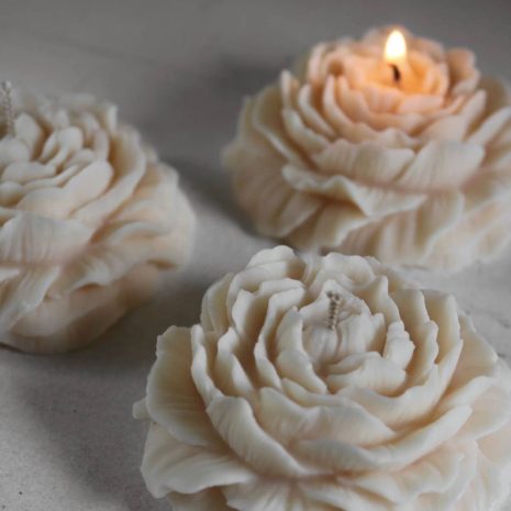 Handcrafted Peony Scented Candles for Elegant Handcrafted Peony Scented Candles for Elegant