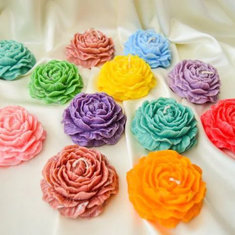 Handcrafted Peony Scented Candles for Elegant Gifting Handcrafted Peony Scented Candles for Elegant Gifting