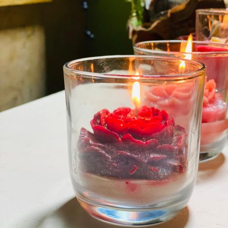 Handmade Floral Glass Handmade Floral Glass