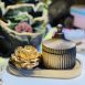 Handmade Golden Concrete Tray Set for Home Décor