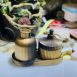 Handmade Golden Concrete Tray Set for Home Décor & Gifts Alif